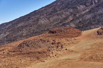 Lava slopes of Mount Teide