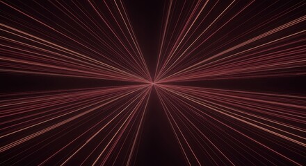 Abstract geometric perspective showing lines converging to a focal point, symbolizing direction, strategy, and narrowing options in a dynamic environment, focus, target, growth