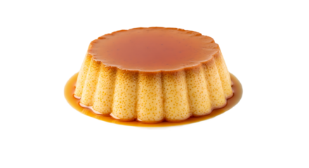 Delicious flan, a classic custard dessert with a smooth caramel topping, perfect for a sweet treat or dessert menu