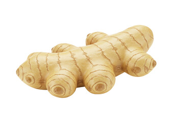 Fresh ginger root PNG isolated on transparent background healthy spice ingredient for cooking and herbal medicine