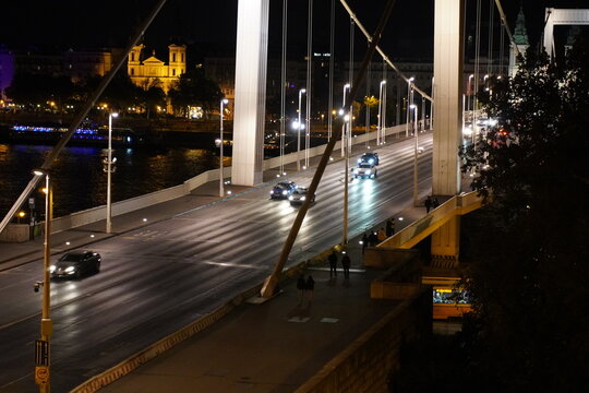 night view of the bridge