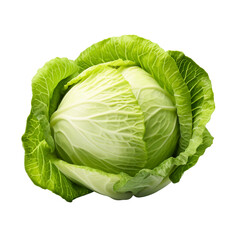 cabbage isolated on transparent background
