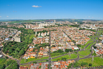 Vista a&eacute;rea  de Ribeir&atilde;o Preto