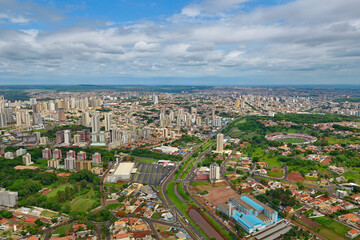 Vista aérea de Ribeirão Preto - SP