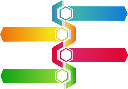 Colorful Arrow List Diagram Template — useful for presenting step-by-step processes, highlighting key points, organizing information, and visualizing workflow or sequential tasks in a clear and engagi