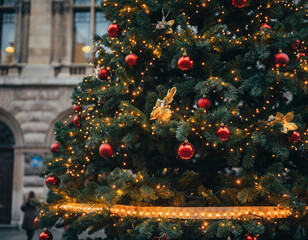 decorated christmas tree