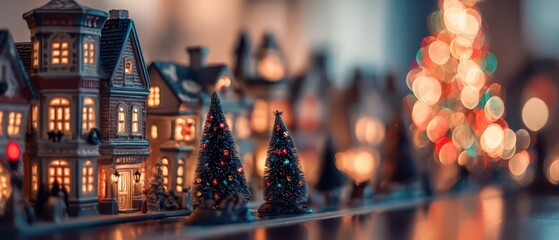 Miniature village spreads Christmas cheer