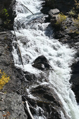 Waterfall over Rocks