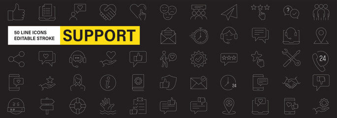 Set of 50 Entertainment Outline Icons , entertainment icons, outline icons, entertainment line icons, vector illustration . An array of 50 outline icons related to digital protection and security.