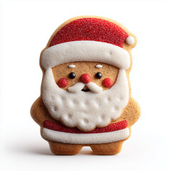 Santa Cookie Face