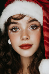Christmas Elf Girl Portrait
