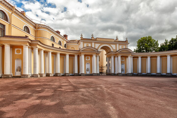SAINT PETERSBURG, RUSSIA - AUGUST 16, 2025: Yusupov Palace, Historic Architectural Landmark of Russia