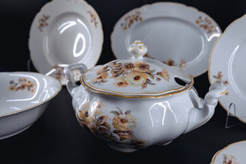 Old tableware in Poland