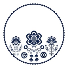 Cartoon seamless background in blue and white for kids. Seamless texture tile with vintage motives.
Cheerful regular pattern for children with birds. Blue and white design for printing.