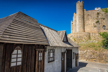 Castle in Obidos town, Oeste region, Leiria District of Portugal