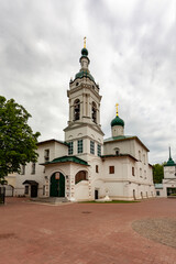 Beautiful view of the Spaso-Afanasievsky Monastery in Yaroslavl, Russia