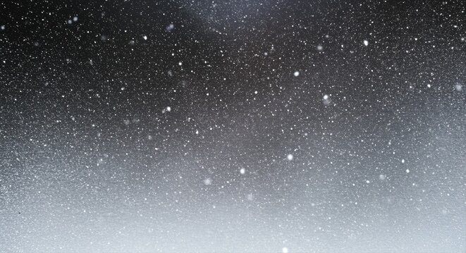gentle snowfall under the night sky creating a serene winter atmosphere with fresh snowflakes