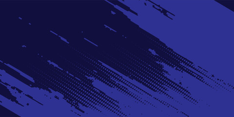 Dots halftone blue and dark blue color pattern gradient grunge texture background. Dots pop art sport style vector illustration. Vector grunge halftone abstract.Dots texture background.