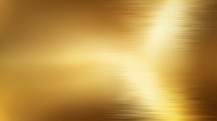 Elegant Metallic Gold Gradient Background With Reflections for Luxury Design Projects