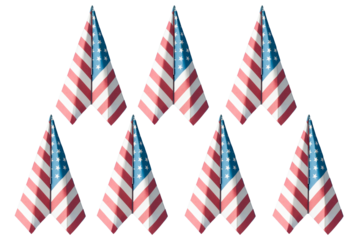 Paper Planes American Flag