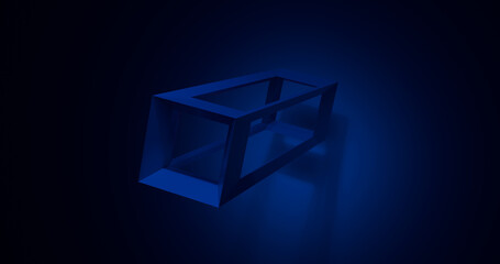 3d rectangle wire frame wallpaper