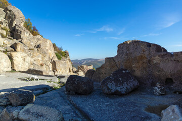 Ruins of Ancient thracian city of Perperikon, Bulgaria