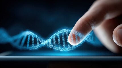 Digital DNA Technology: Innovation and Research with Touch Interface, Medical, Healthcare