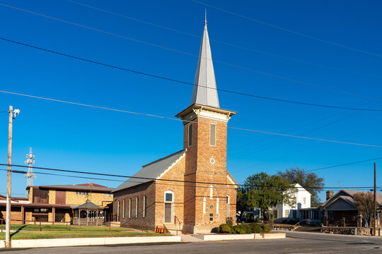 First Baptist Church in Carrizo Springs, Texas