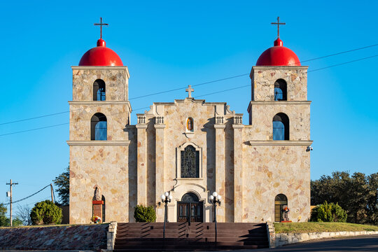 Our Lady of Guadalupe Catholic Church in Carrizo Springs, Texas