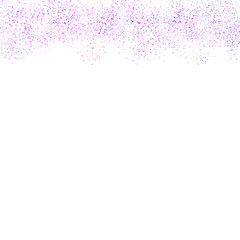 Abstract Pink and Blue Confetti Sprinkle Border