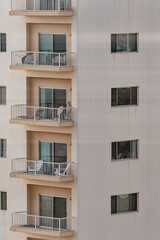 Obraz premium Contemporary and minimal architecture building 