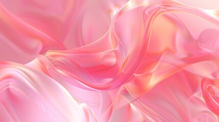 Fototapeta premium Dreamy_pink_fluid_tech_background