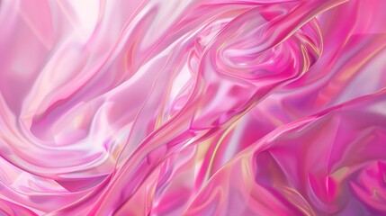 Obraz premium Dreamy_pink_fluid_tech_background