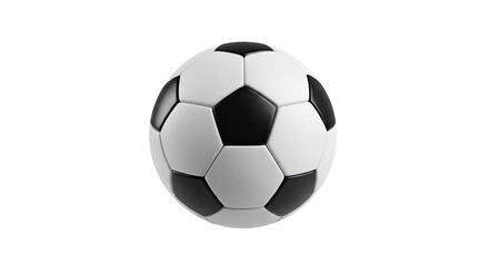 Fototapeta premium Classic Black and White Soccer Ball 1.