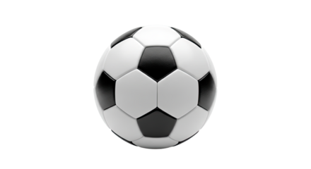 Classic Black and White Soccer Ball for Sports and Recreation 5.