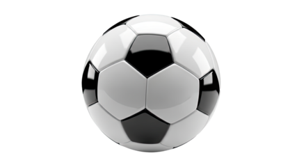 Classic Black and White Soccer Ball for Sports and Recreation 8.