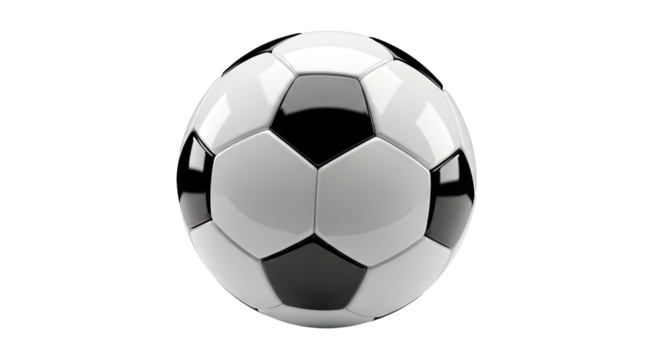 Classic Black and White Soccer Ball for Sports and Recreation 8.