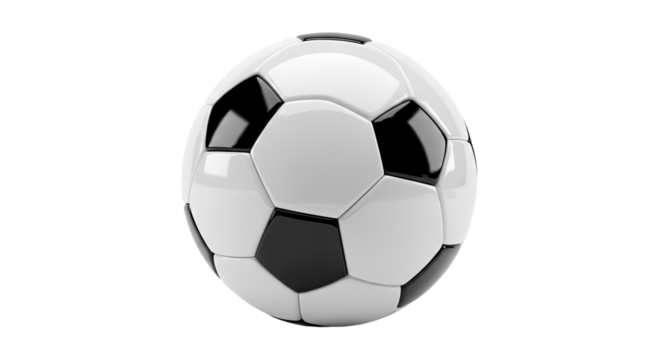 Classic Black and White Soccer Ball for Sports and Recreation 13.