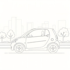 Car Coloring Page