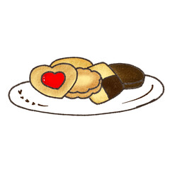クッキー イラスト カフェ