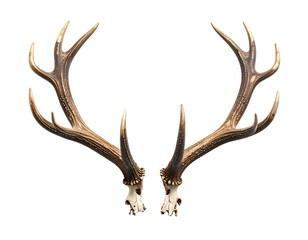 Majestic antlers with detailed skull base