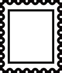 Frame Illustration. Vector illustration on white background -4- mono
