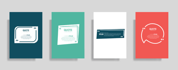 Vibrant quote templates for modern presentations and social media, offering versatile designs for impactful messaging and creative content creation