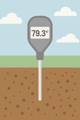 Soil Temperature Monitoring Device