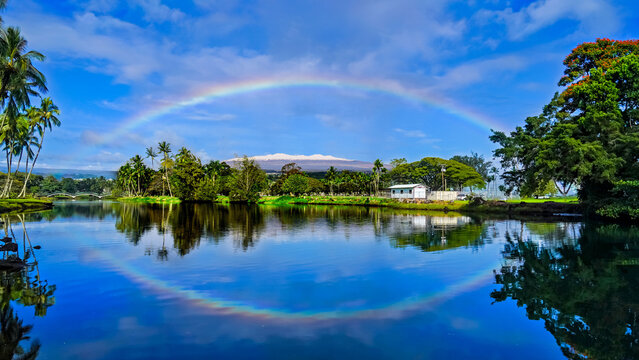 Snow on Maunakea, Hawaii Island