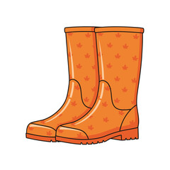 Autumn Rain Boots