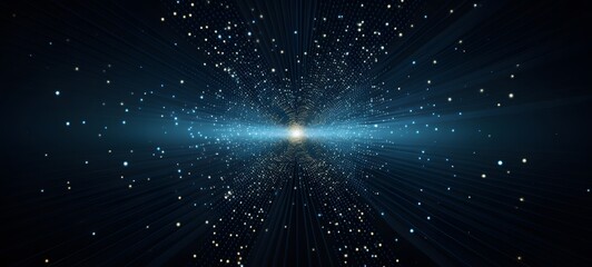 Pointillist grunge design of star with abstract dotted pattern,generative AI