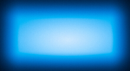 A bright, ethereal light blue gradient background with a soft, dark vignette border. Abstract backdrop suitable for technology, clean, or heavenly designs.