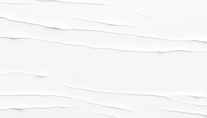 Obraz premium Dynamic white acrylic brushstrokes forming an abstract pattern on a white background, vibrant, strokes