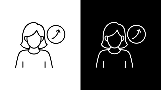 Personal Growth  Icon Set Multiple Style Collection